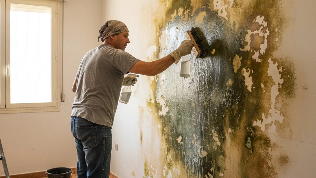 Effektiva sätt att bli av med mögel i hemmet