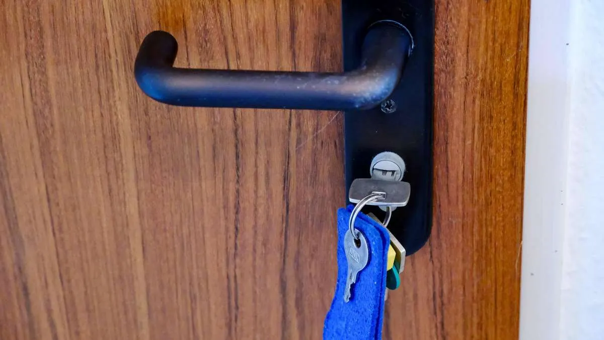 Gör nyckelrutinen vid ytterdörren säkrare