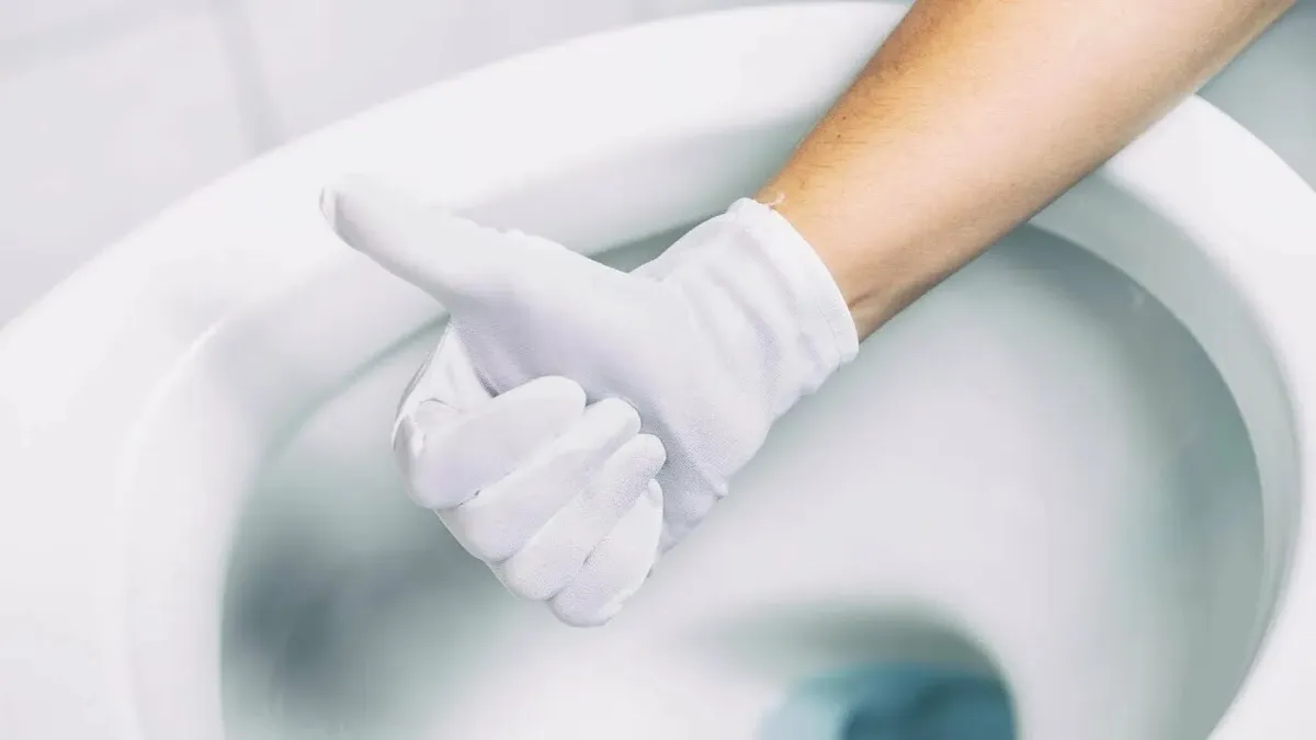 Enkla tips för att bli av med kalk i toaletten