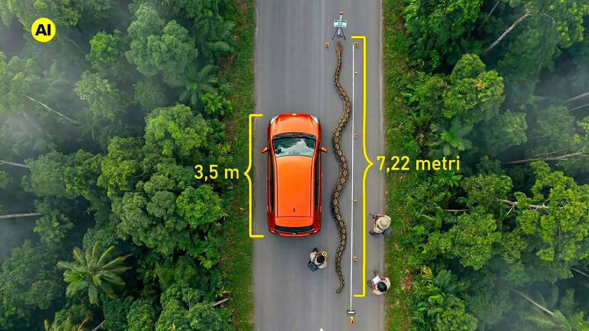 Nytt världsrekord: den längsta vilda ormen hittad på Sulawesi