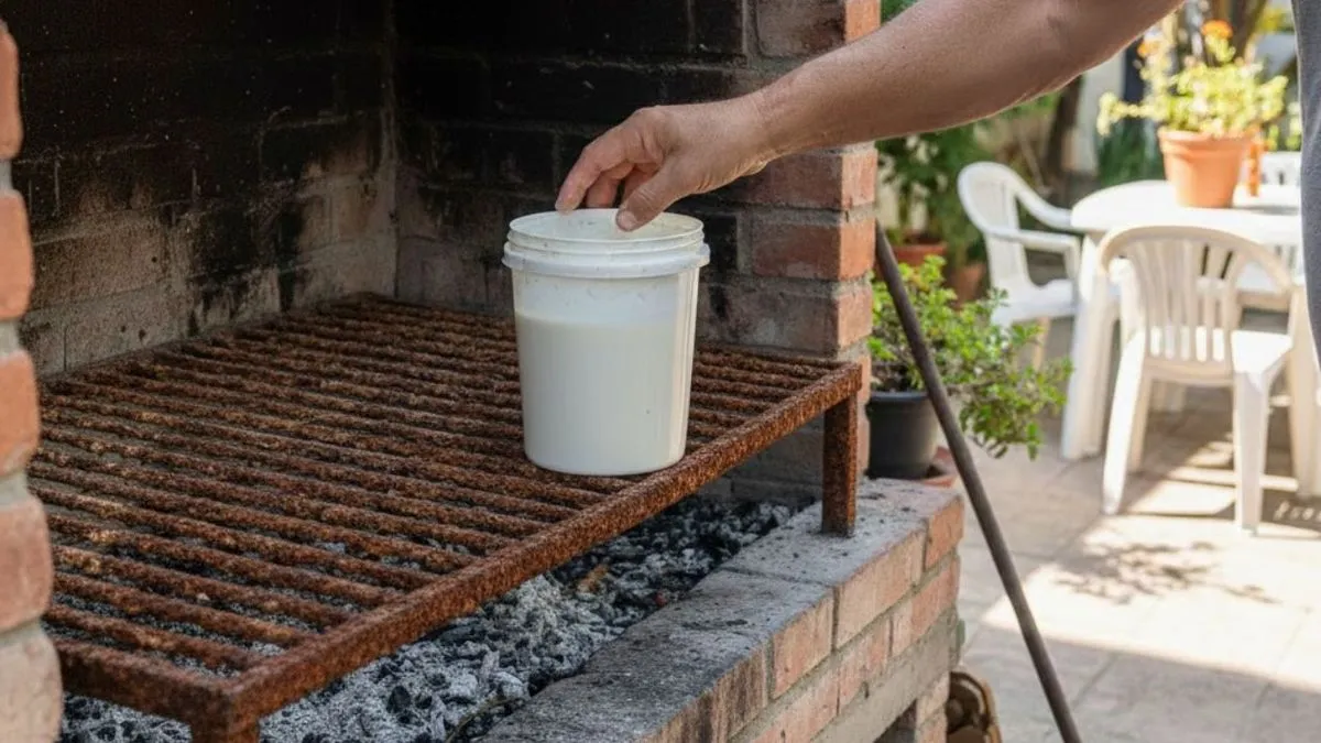 Så tar du bort rost från grillgallret